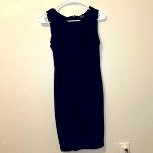 Chaps dark blue dress